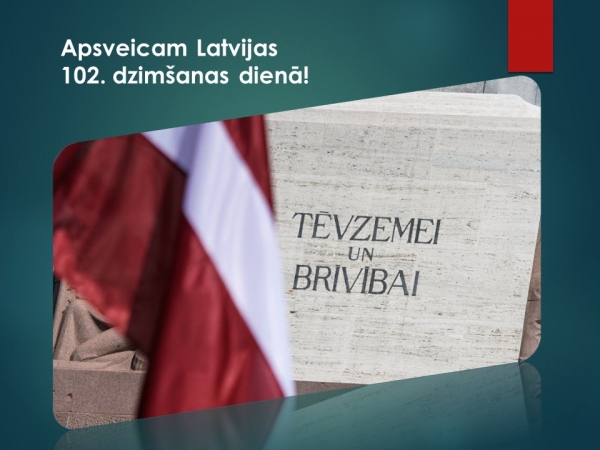 Latvijas 102.dzimšanas diena